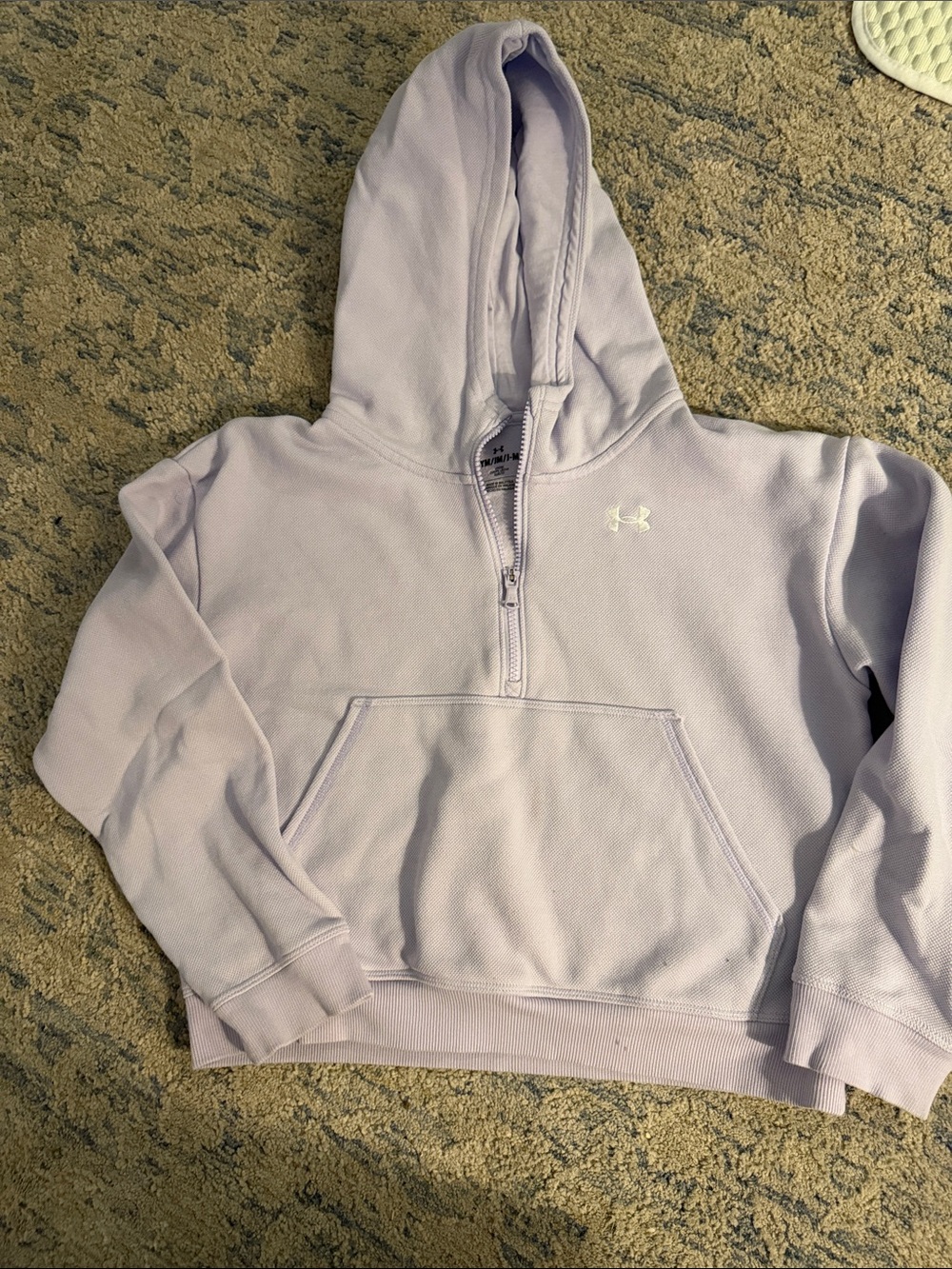 Under Armour Light Lavender Half-Zip Hoodie